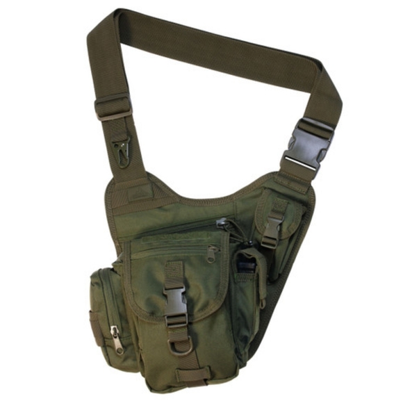 Red Rock Outdoor Gear Sidekick Sling Bag Olive #801280D - Picture 5 of 9